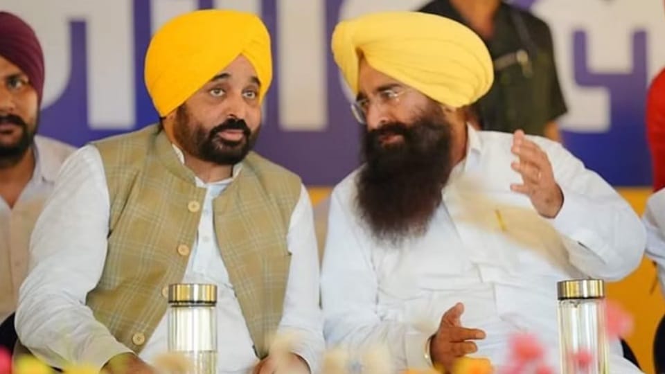 Punjab CM Bhagwant mann Lashes out on Haryana government