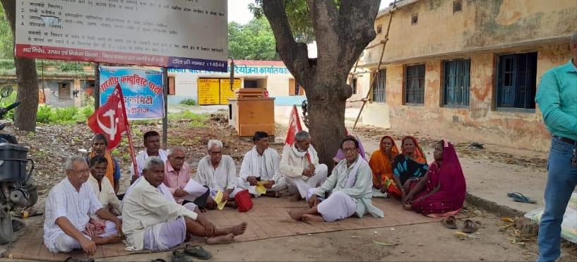 Bihar News : nawada market shut down Protest against Adani cm nitish kumar bihar cement factory