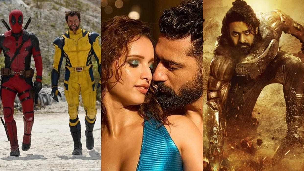 Box Office Collection Report deadpool and wolverine bad Newz Kalki 2898 AD Sarfira