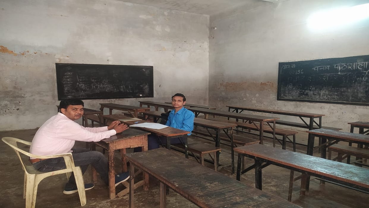 The school next to Minister Nandi's house, one child was found studying in intermediate and three in high scho