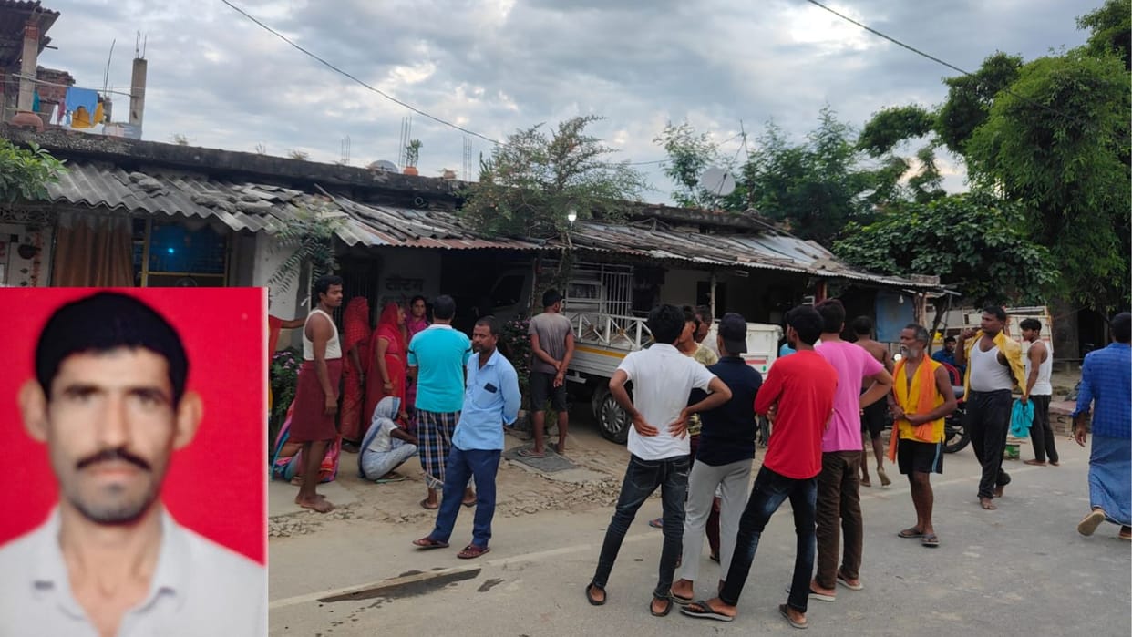 father died after pickup ran over father and neighbour by Son in azamgarh