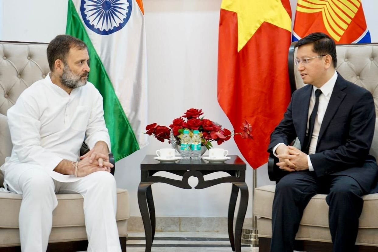 Rahul meets Vietnamese Ambassador to India, condoles Phu Trong's demise