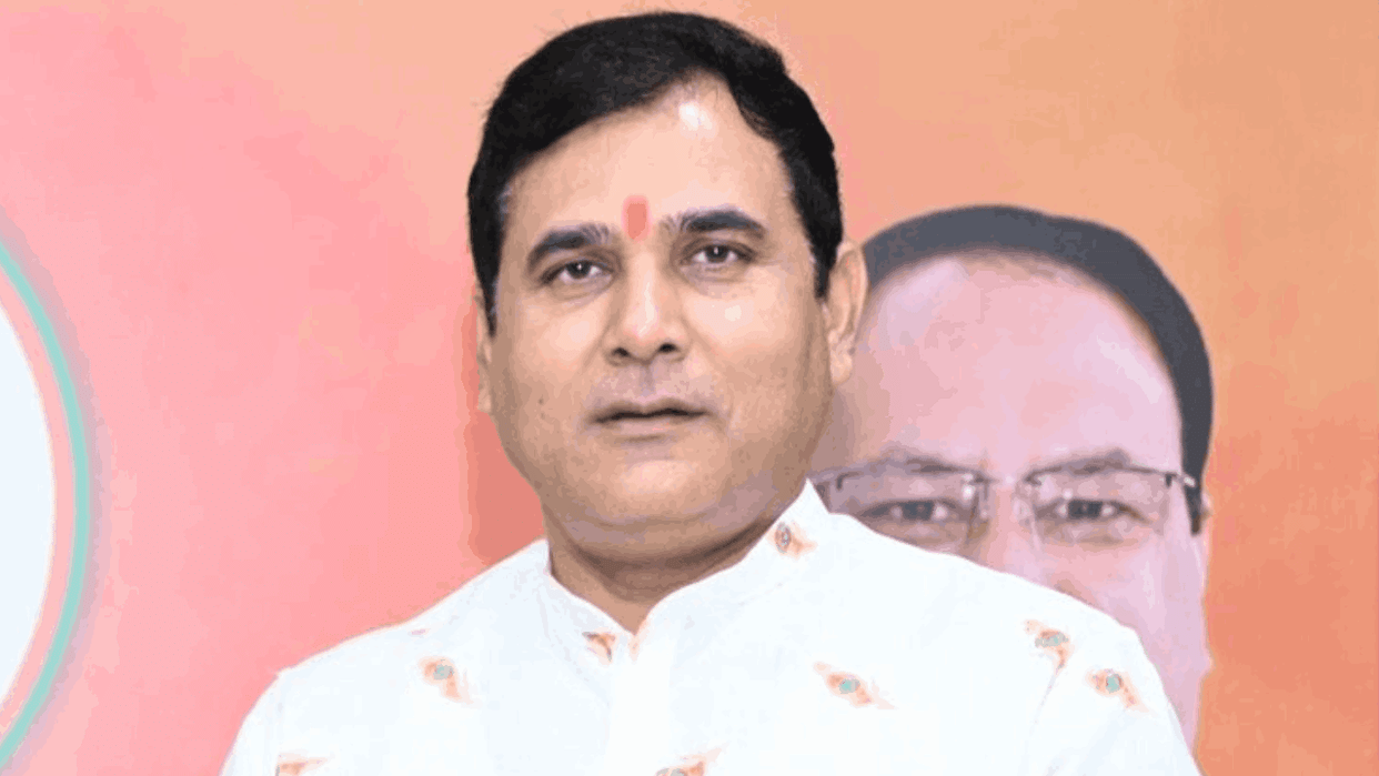Nand Kishor Gurjar wrote a letter saying that meat shops and hotels should be closed immediately