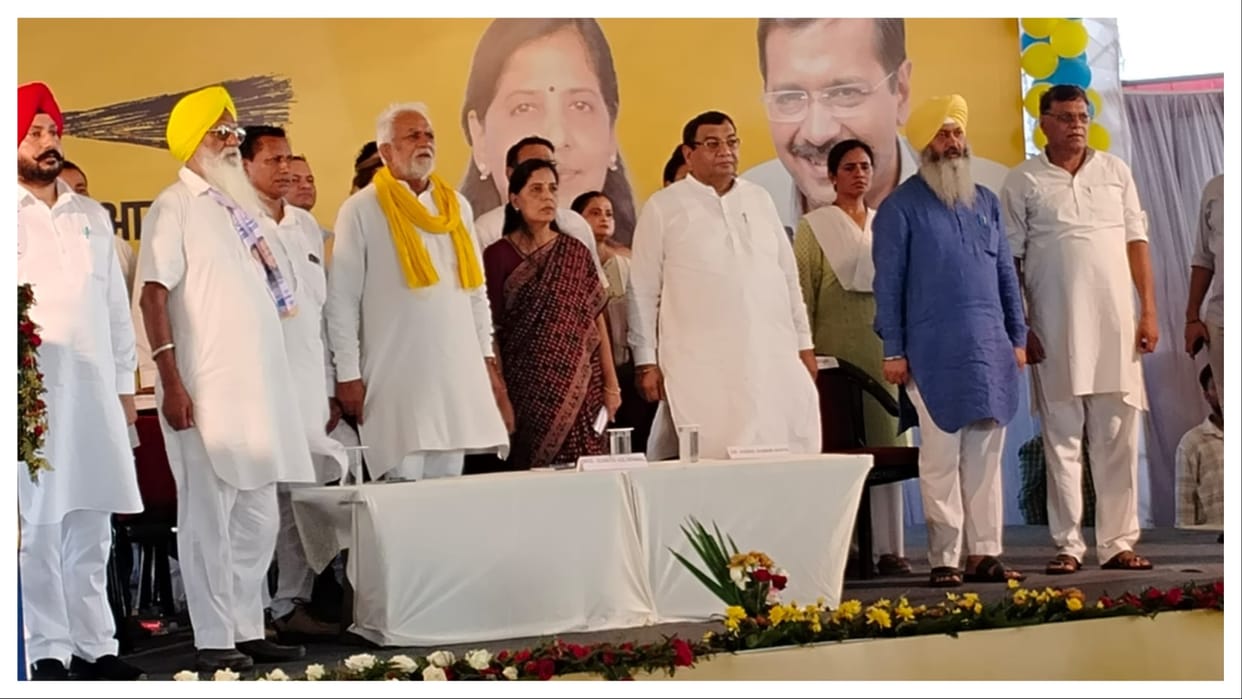 Sunita Kejriwal's visit to Haryana, Will fill enthusiasm among workers in Yamunanagar