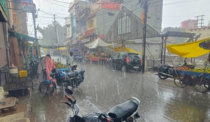 Sehore Weather Badra raining heavily Rehti got wet most Shyampur recorded least rain