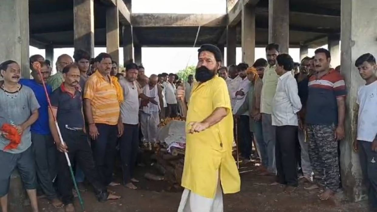 Damoh Disciples performed arena Bundeli tradition Hardaul arena gave farewell to Ustad Ramchandra Pathak