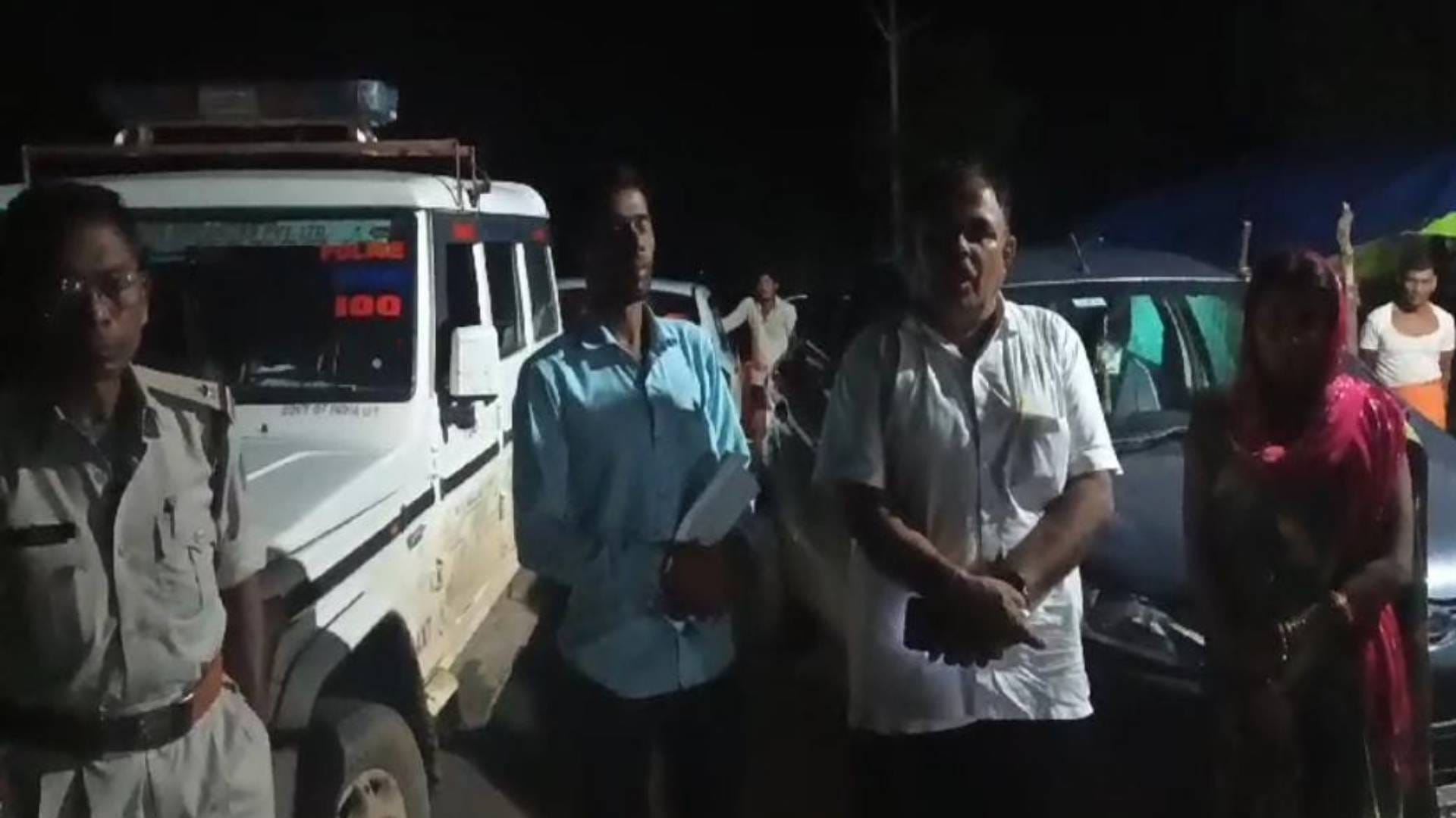 मदद करने पहुंची पुलिस