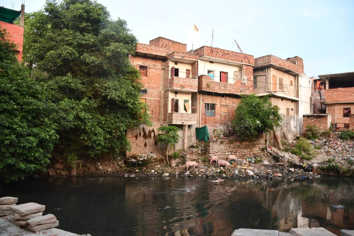 varanasi Asi river lost existence due to 800 permanent possessions made
