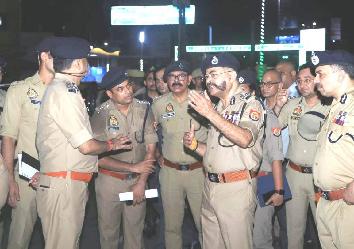 Lucknow: DGP saw the security arrangements of Vidhan Bhavan, session to be held from July 29, all-party meetin