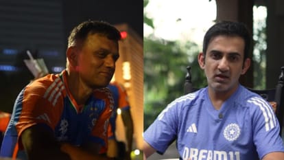 Dravid-Gambhir: Rahul Dravid gave special advice to Gautam Gambhir, BCCI shared the video ind vs sl