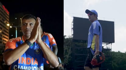 Dravid-Gambhir: Rahul Dravid gave special advice to Gautam Gambhir, BCCI shared the video ind vs sl