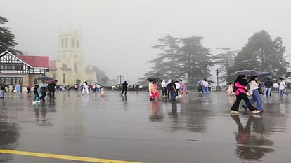 Himachal Weather: Heavy rain alert for five days in many parts of Himachal, 33 percent less rain this month