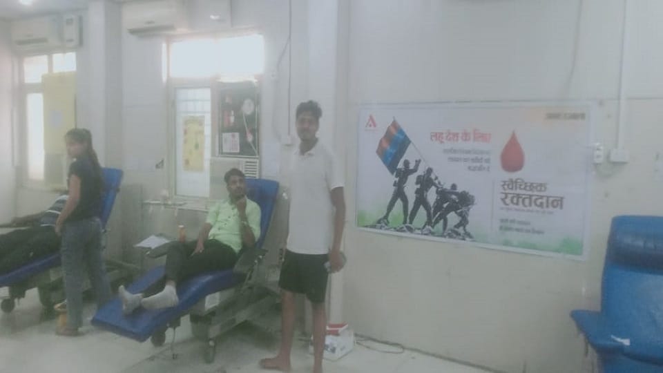 Kargil Vijay Diwas 2024: Tributes to Kargil martyrs by donating blood steps taken in public interest