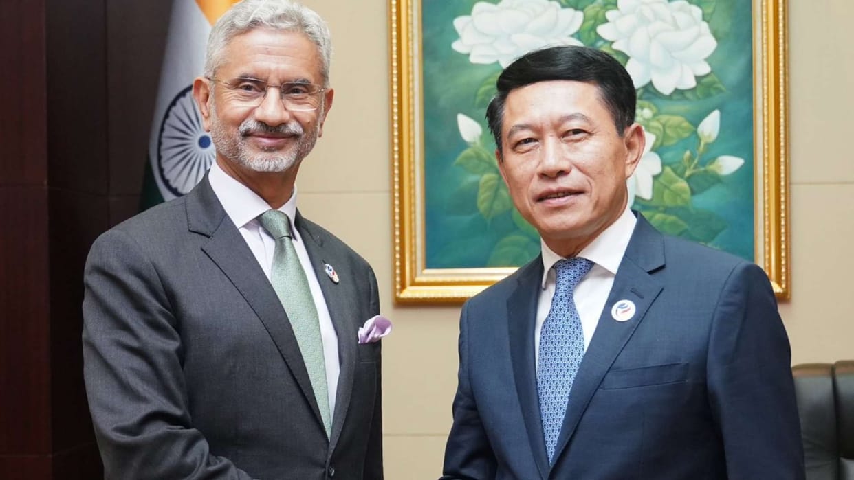 laos india sign mou on quick impact projects digital solutions during s jaishankar visit