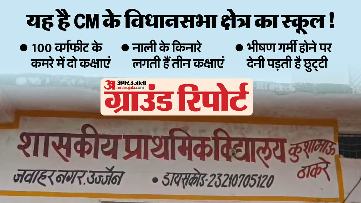 Ground Report From CM Mohan Yadav Constituency Primary School Ujjain MP News Today