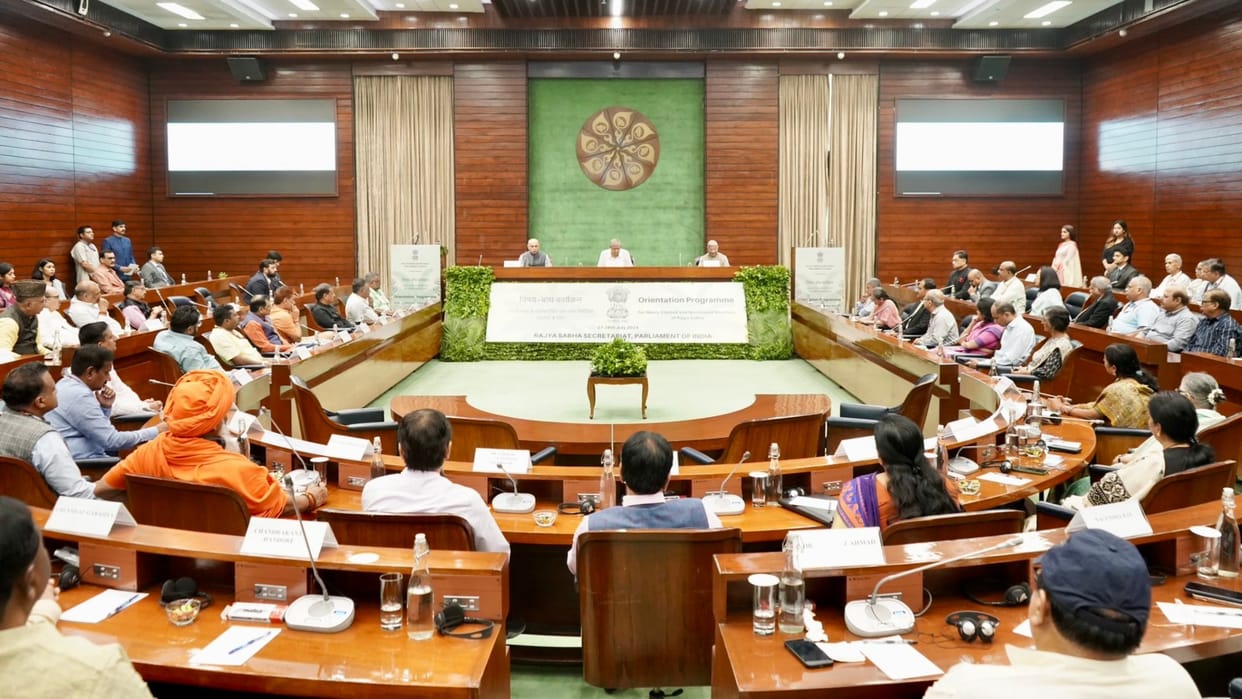 Undignified behaviour in House blow to spirit of democracy: Dhankhar to RS members