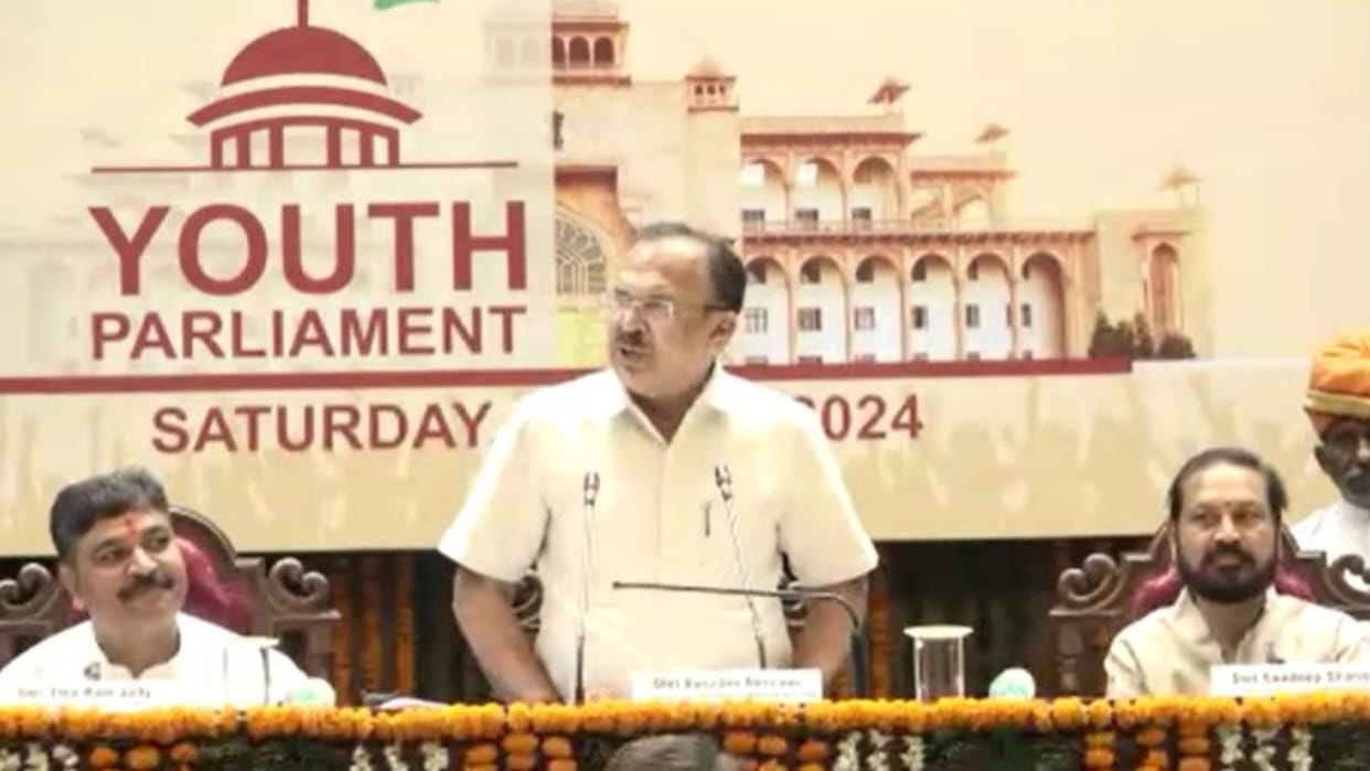 Rajasthan: youth got the experience of assembly On the initiative of Vasudev Devnani