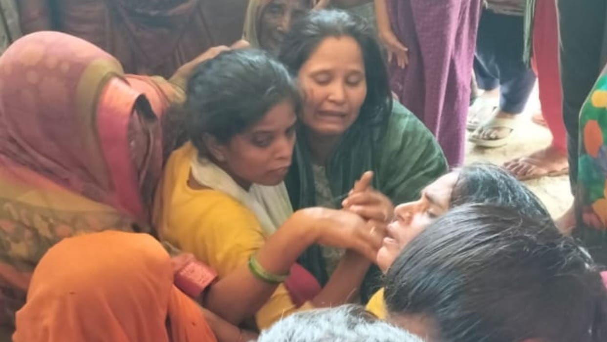 innocent child fell into pit while playing in ballia died agony mourning family and village