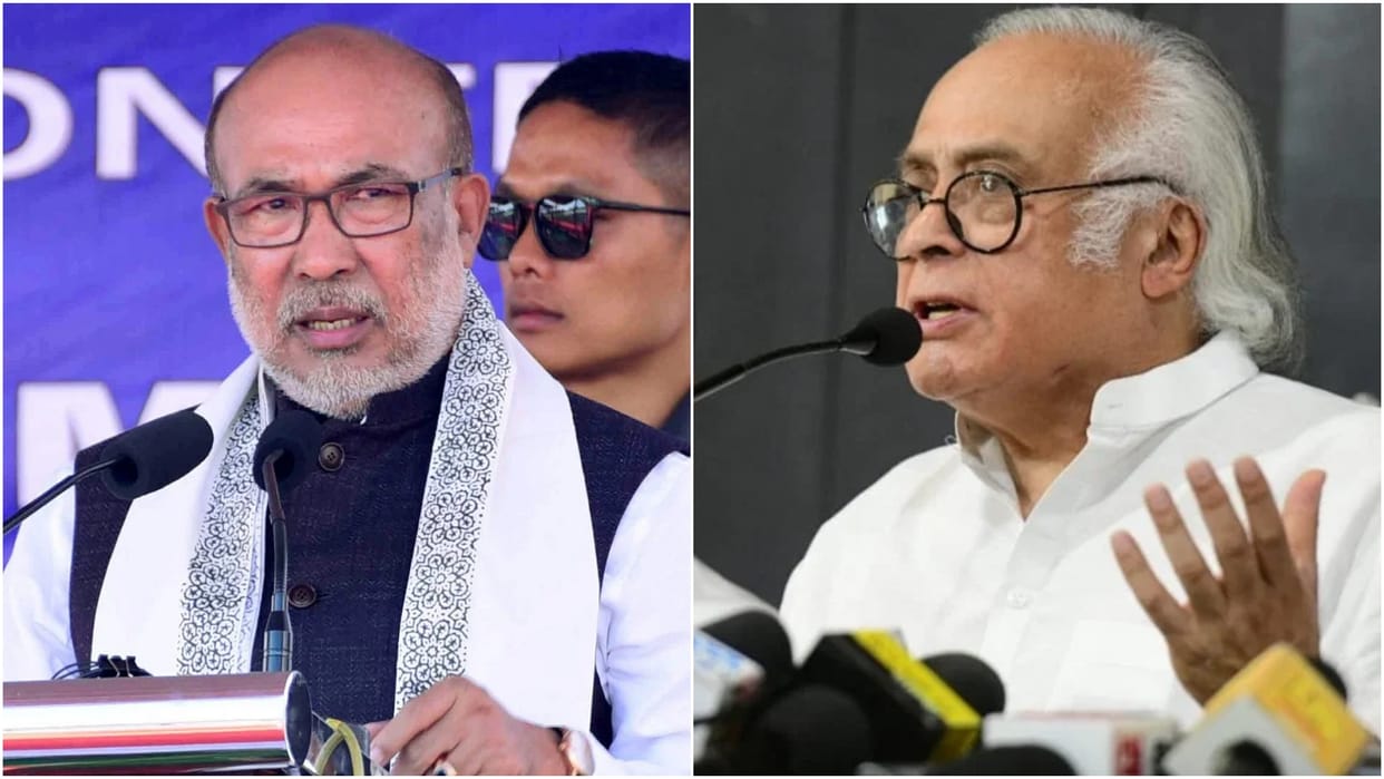 Did Manipur CM meet PM separately also to discuss situation in his state asks Cong
