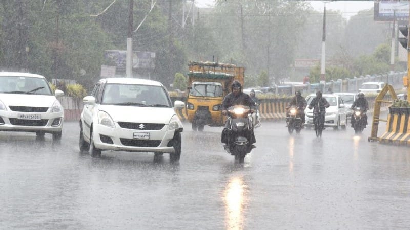 weather rain baarish imd mausam indore forecast today tomorrow