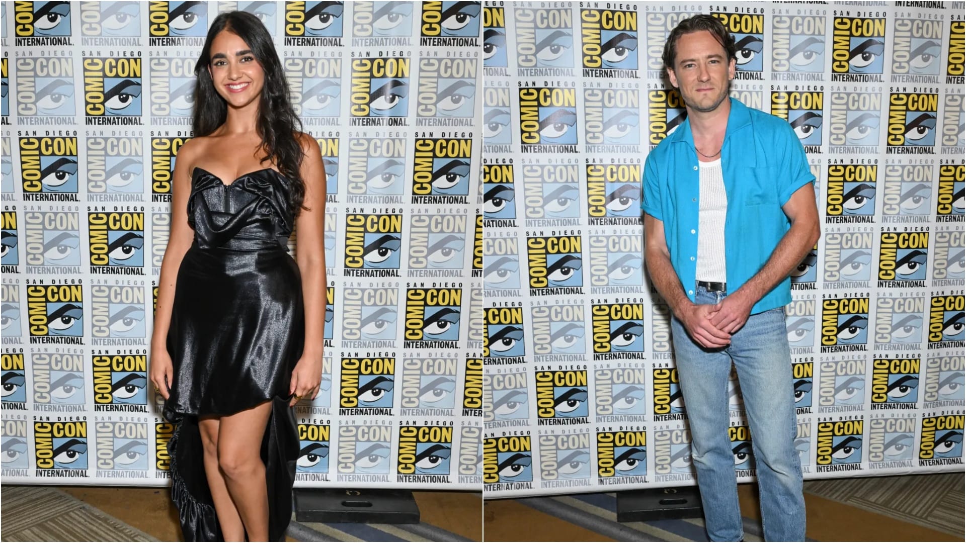 Harrison Ford Robert Downey Jr Pedro Pascal Geraldine Viswanathan at San Diego Comic-Con 2024 Marvel panel