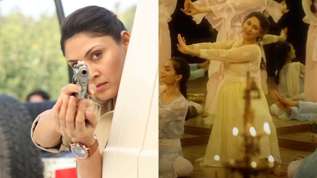 Manjari Fadnnis achieves rare fete of getting two of her films release same day UP Files Chalti Rahe Zindagi