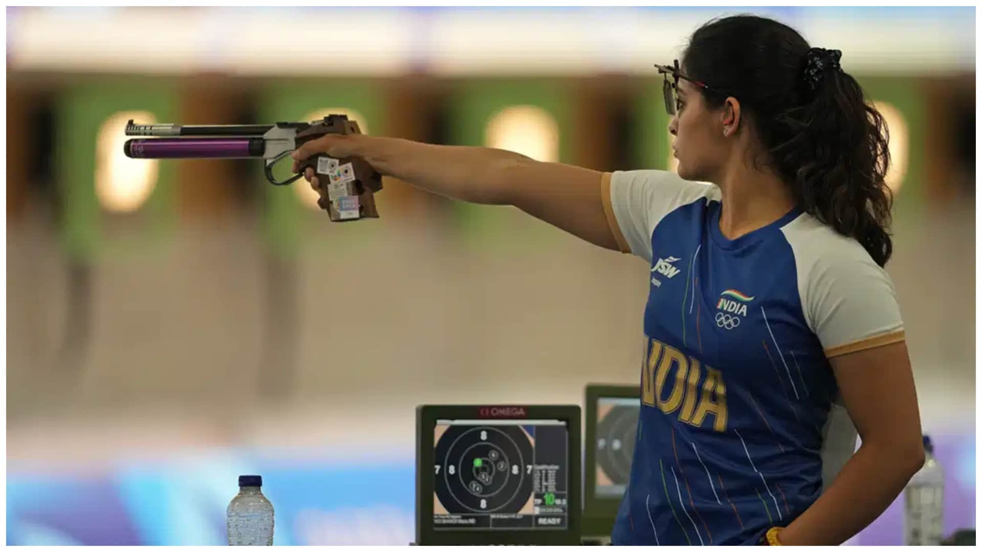 Manu Bhaker Wins Consecutive Two Bronze Medal in Shooting at Paris Olympics 2024 Know India Records History