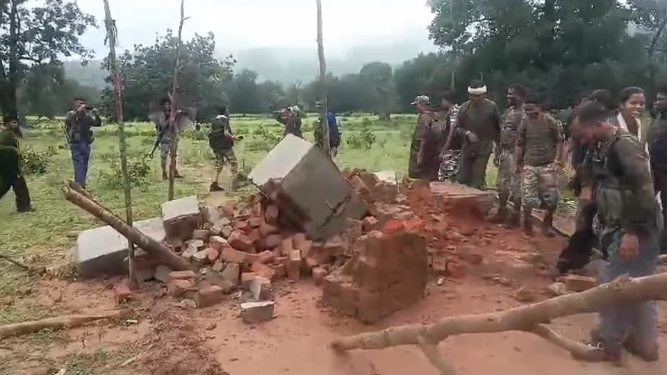 DRG soldiers foiled the martyrdom week of Naxalites in Jagdalpur