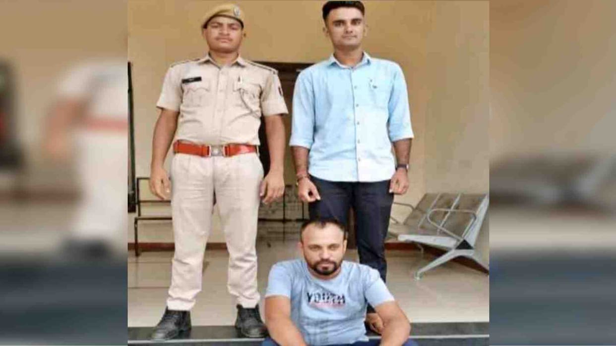 Sirohi News: Thana Sadar police team arrested the wanted poppy husk supplier included in the top-10