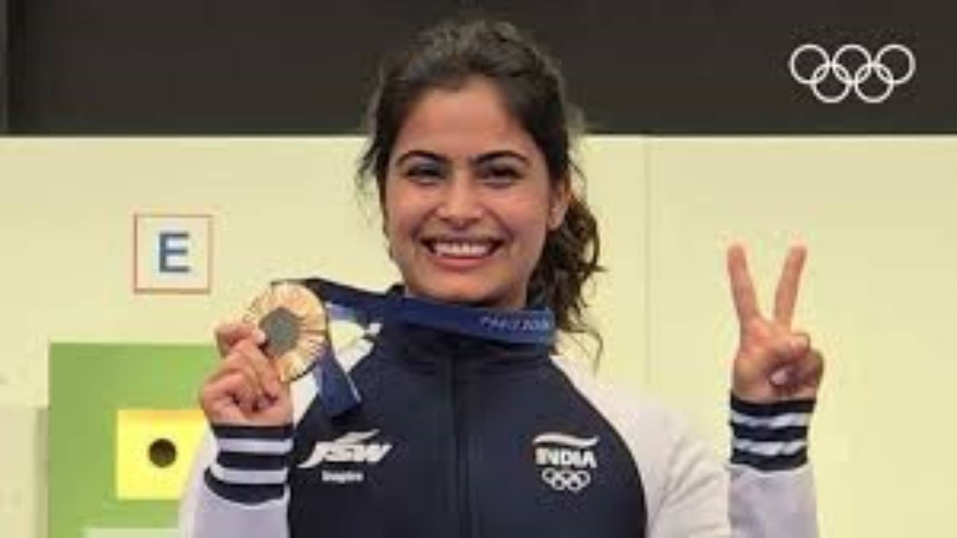 Manu Bhaker Sarabjot Singh Wins Bronze Medal in Shooting Key Points Highlights Paris Olympics 2024