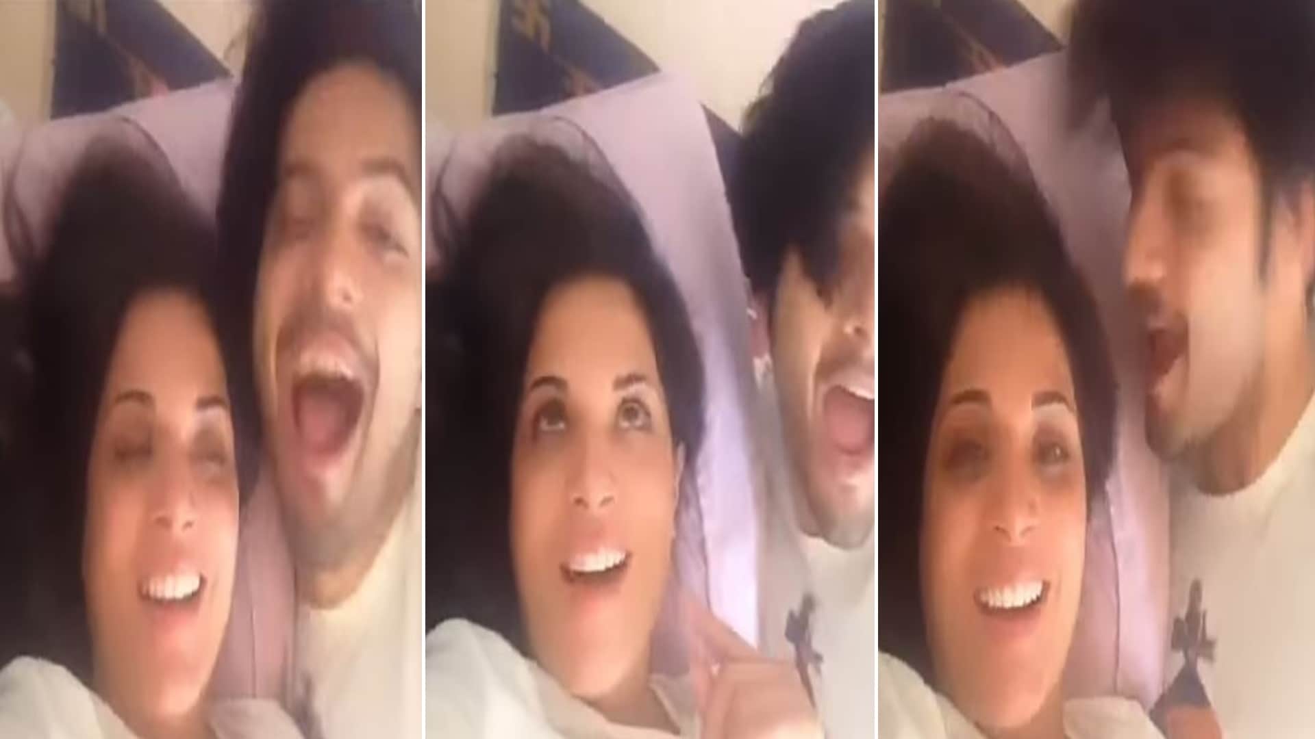 Richa Chadha Ali Fazal video Lip Sync on SRK film Kuch Kuch Hota Hai Song ye ladka hai deewana As Their Baby