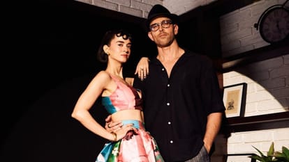 Hrithik Roshan Saba Azad spotted hand in hand after a movie date amid break up rumours