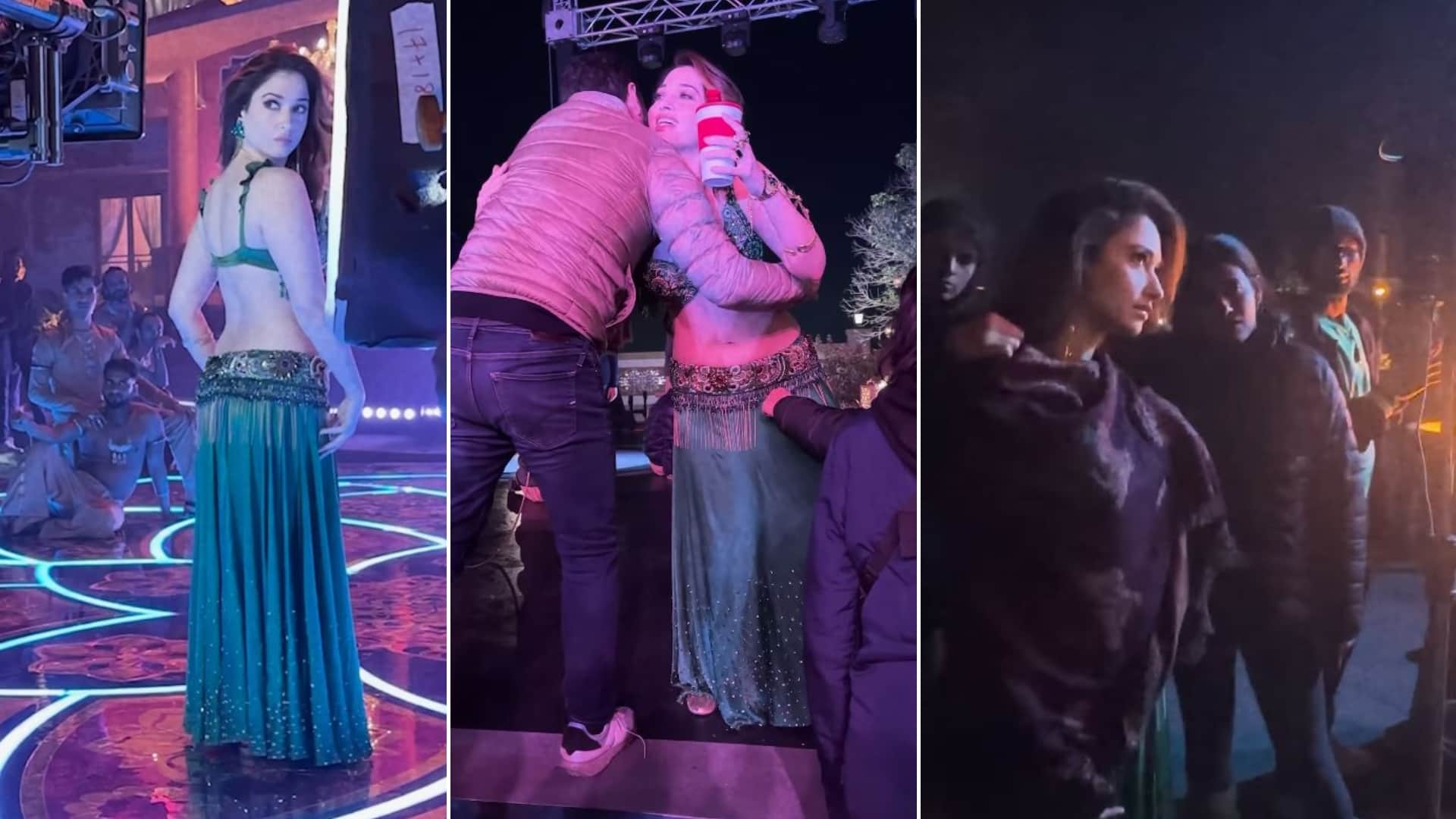 Tamannaah Bhatia shares Stree 2 BTS video of song Aaj ki Raat goes viral forget her birthday WATCH