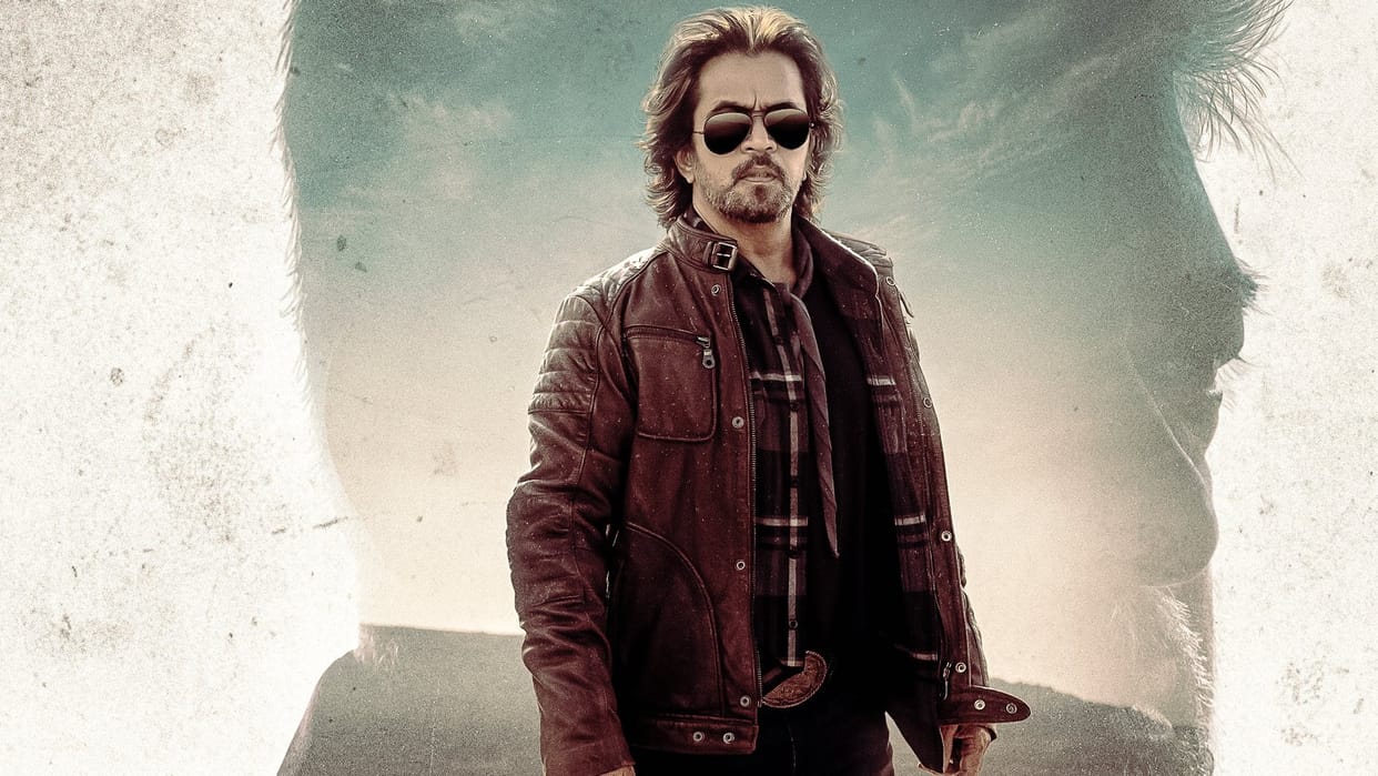 Vidaamuyarchi makers release Arjun Sarja first look from ajith kumar trisha Regina Cassandra film post viral