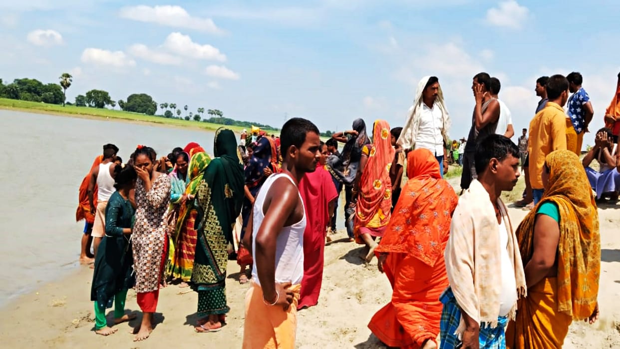 Bihar News: Two sisters died due to drowning in Budhi Gandak in Khagaria