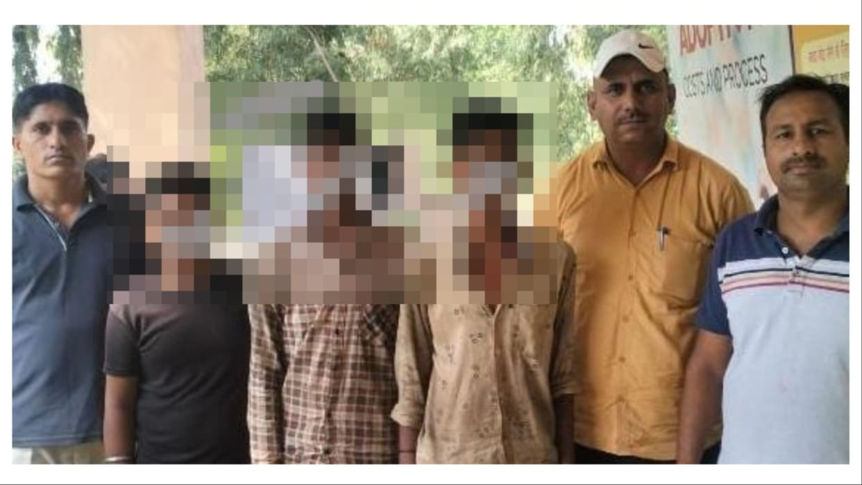 Haryana: Minor children were made to work for nine hours by paying just Rs 20 a day, rescued