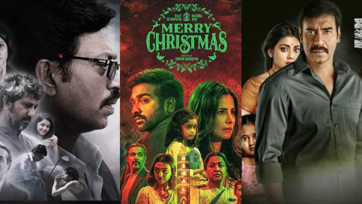 Best Murder mystery thriller films Merry Christmas Drishyam Talvar Andhadhun Raman Raghav 2 0 Talaash