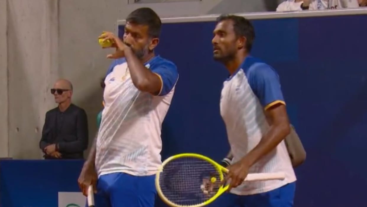 Paris Olympics 2024: Bopanna-Balaji suffered a major setback, French pair defeated them by 5-7, 2-6