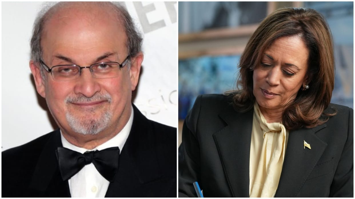Salman Rushdie said Absolutely no reason why Kamala Harris should not win