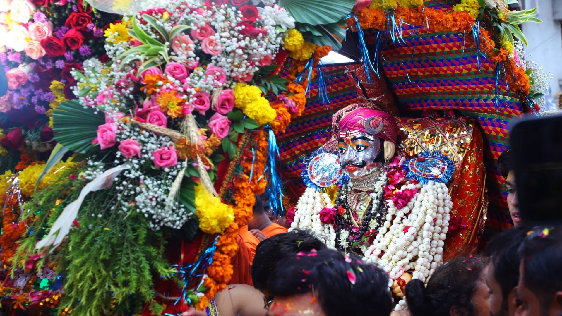 Sawan Somwar Baba Mahakal second ride Shiva city Ujjain filled with Shiva see pictures