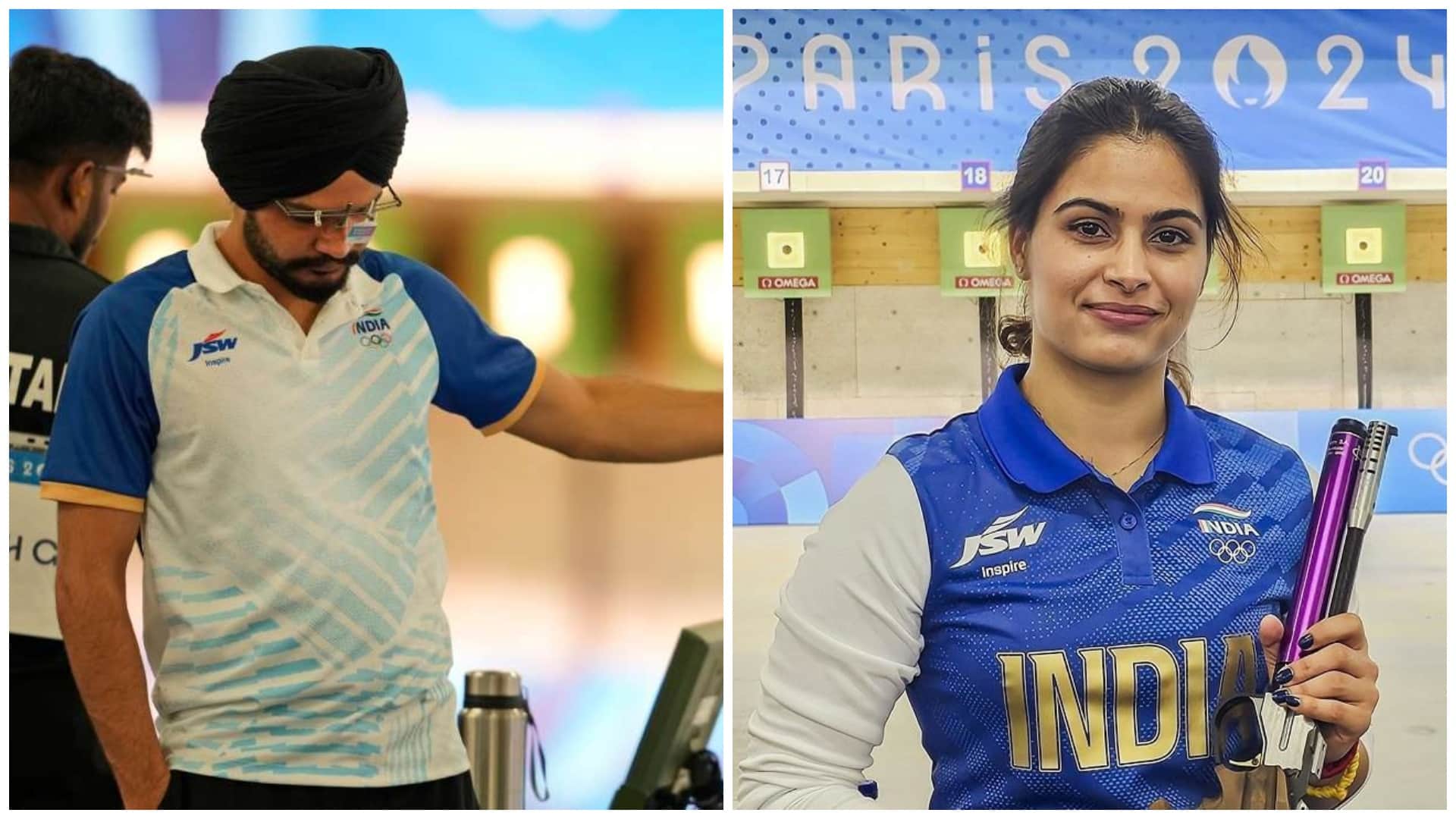 Paris Olympics 2024 Shooting Mixed Team Indian Shooters Manu Bhaker Sarabjot Singh in Finals Win Scenarios