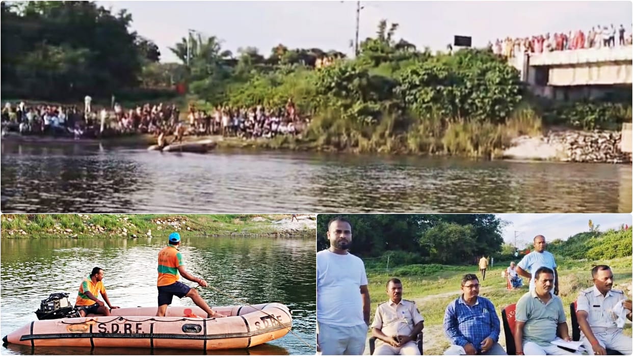 Purnea: youth committed suicide by jumping into pond after wife-daughter died, body recovered after 20 hours