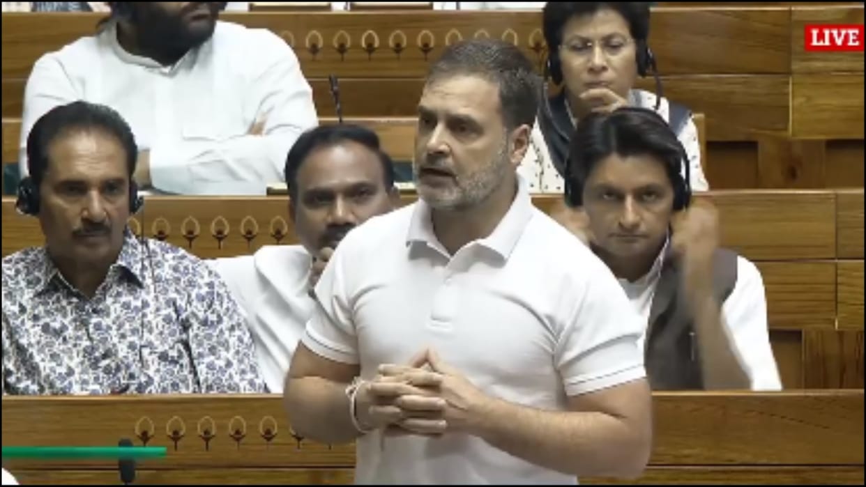Rahul Gandhi attacks Centre on Budget Nirmala Sitharaman Agniveer Education Paper Leak News and updates