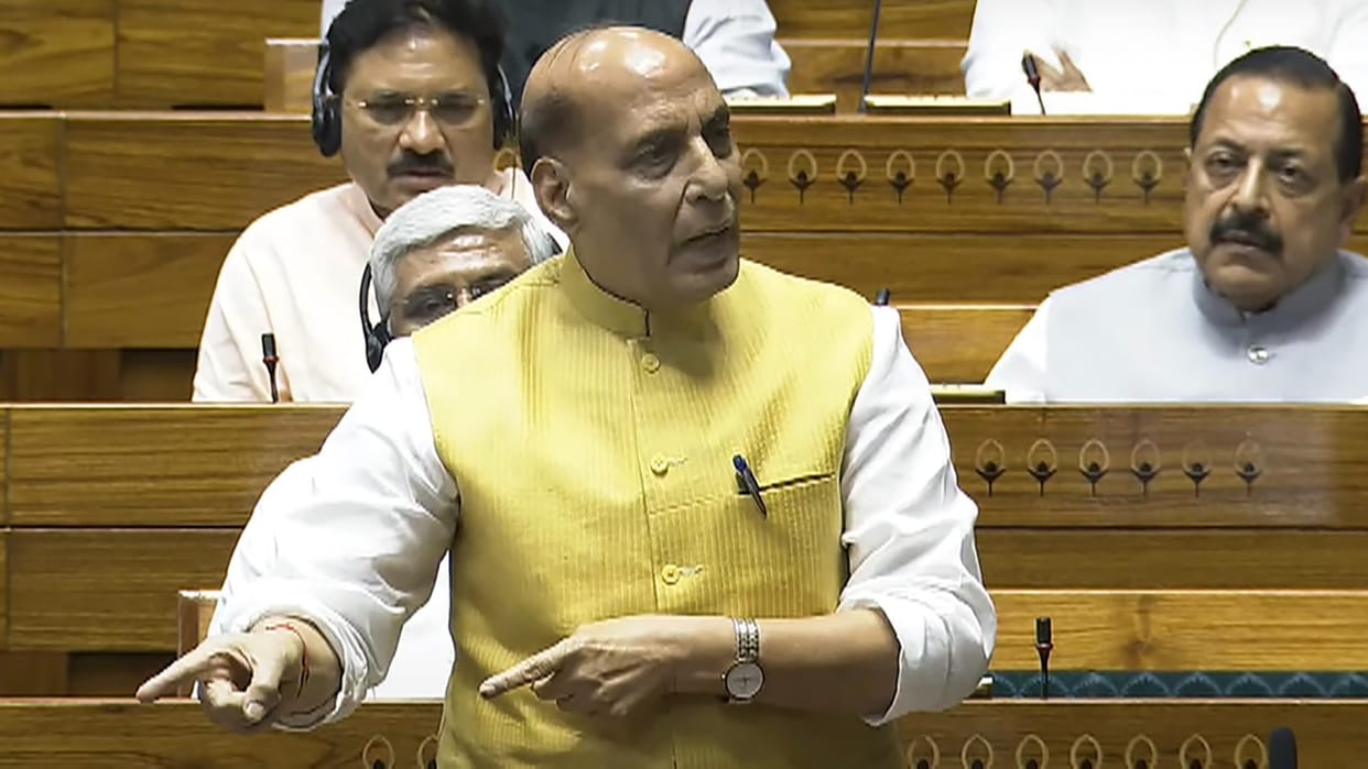 Rahul Gandhi misleading nation on Agnipath: Rajnath Singh in Loksabha