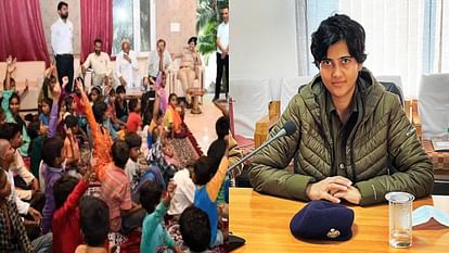 himachal: When SP Baddi saw poor children wandering around, he started a class in his office