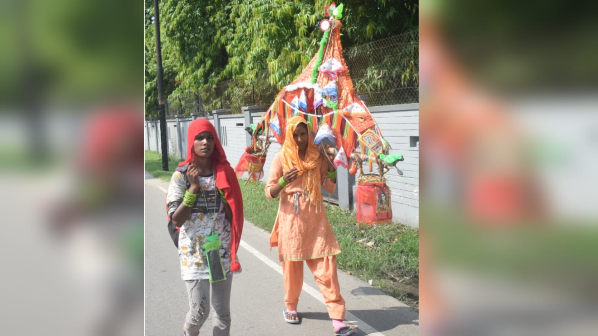 Kanwar Yatra: Haryana girls are no less than boys, women increased in Kanwar yatra this year