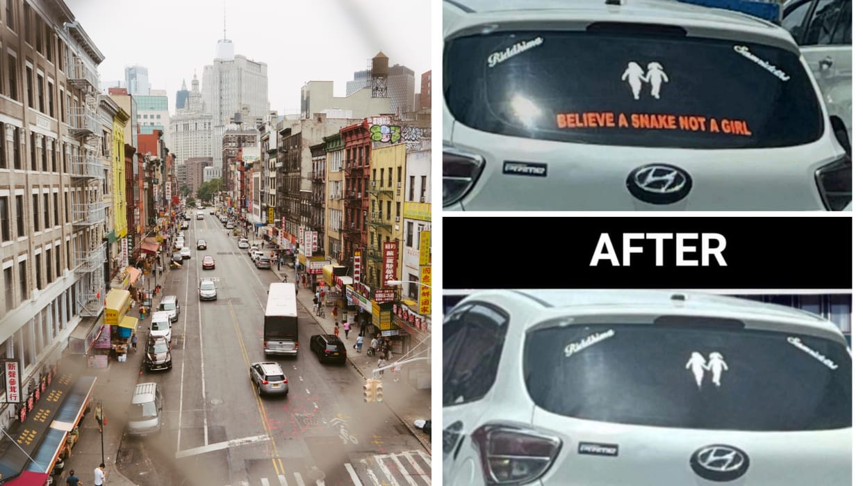 Driving with offensive and derogatory messages pasted on vehicle, be ready to face law in this city