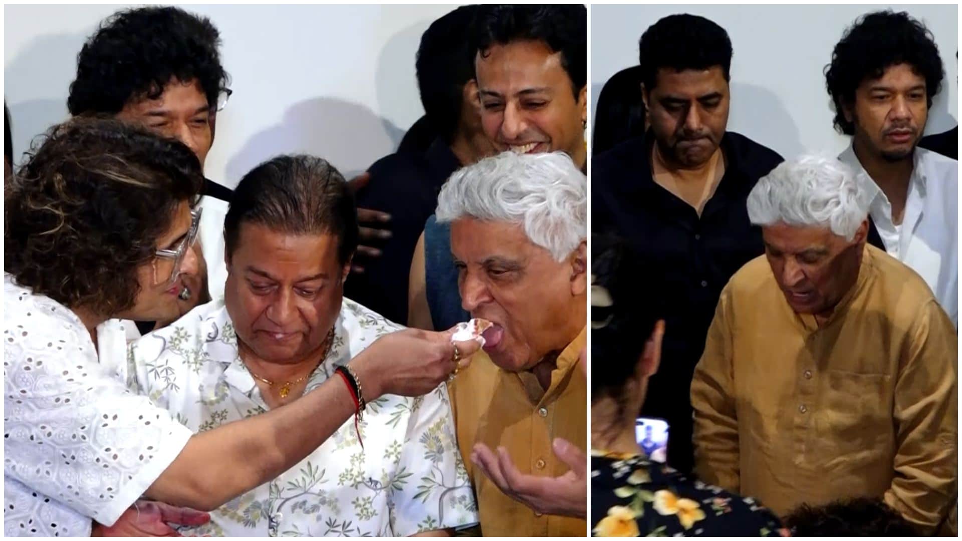 Zaved Akhtar to Papon Shaan Anup Jalota and Shankar Mahadevan these celebs attends BIRTHDAY CELEBRATION
