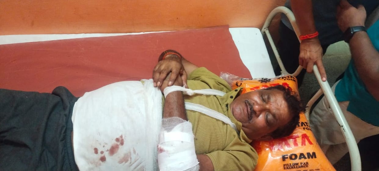 Cabinet ministers elder brother beaten up by villagers, admitted to hospital in critical condition