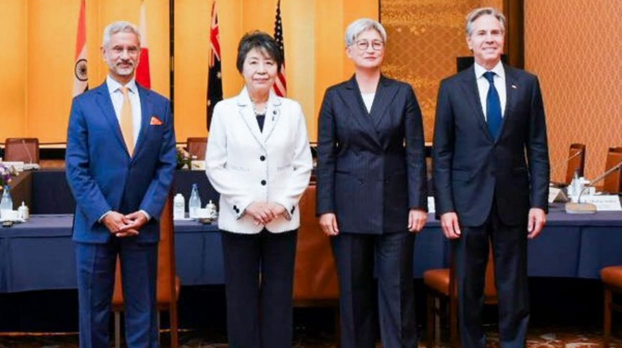Quad countries condemn North Korea for using ballistic missile technology expresses concern over Ukraine war